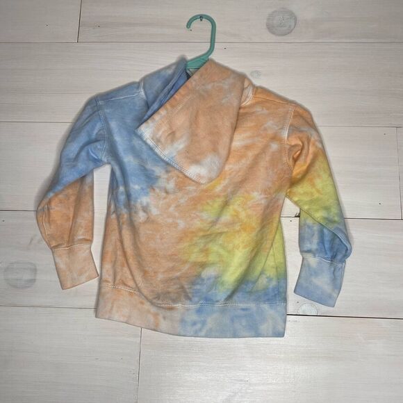 Kidd Clothing Tie-Dye Hoodie with Black Hills South Dakota Patch Size 7/8 (S) - Picture 2 of 4